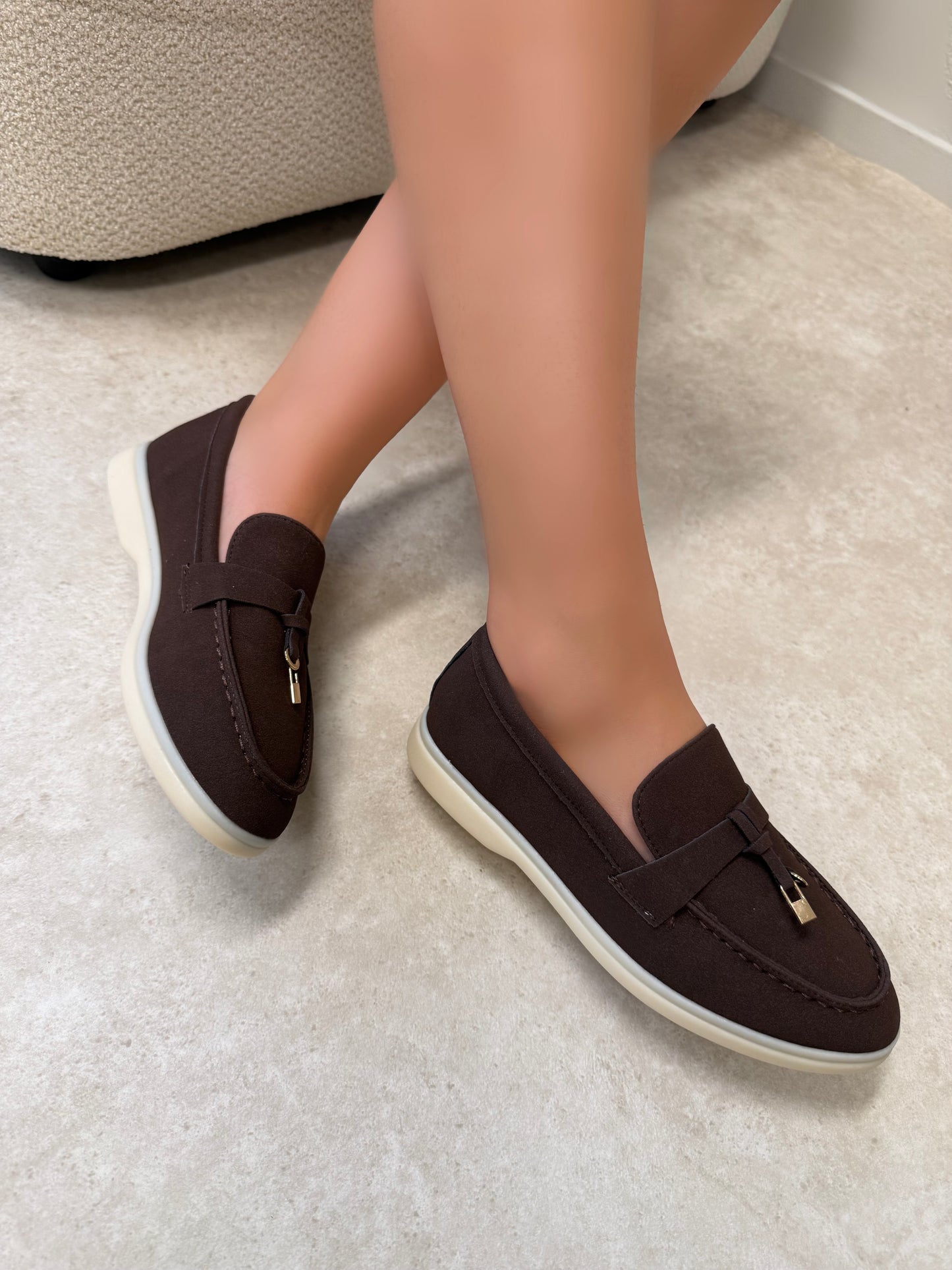 Lola loafer coffee