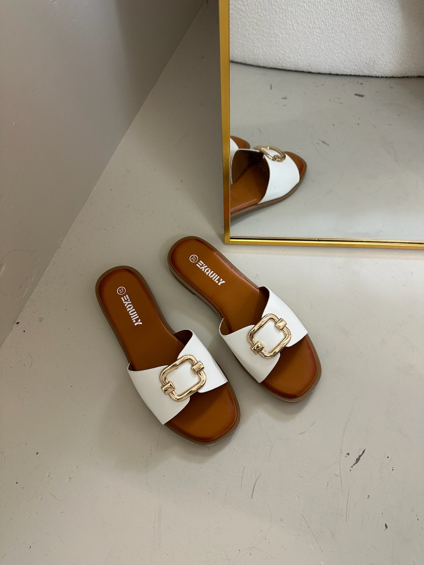 Sali slipper wit