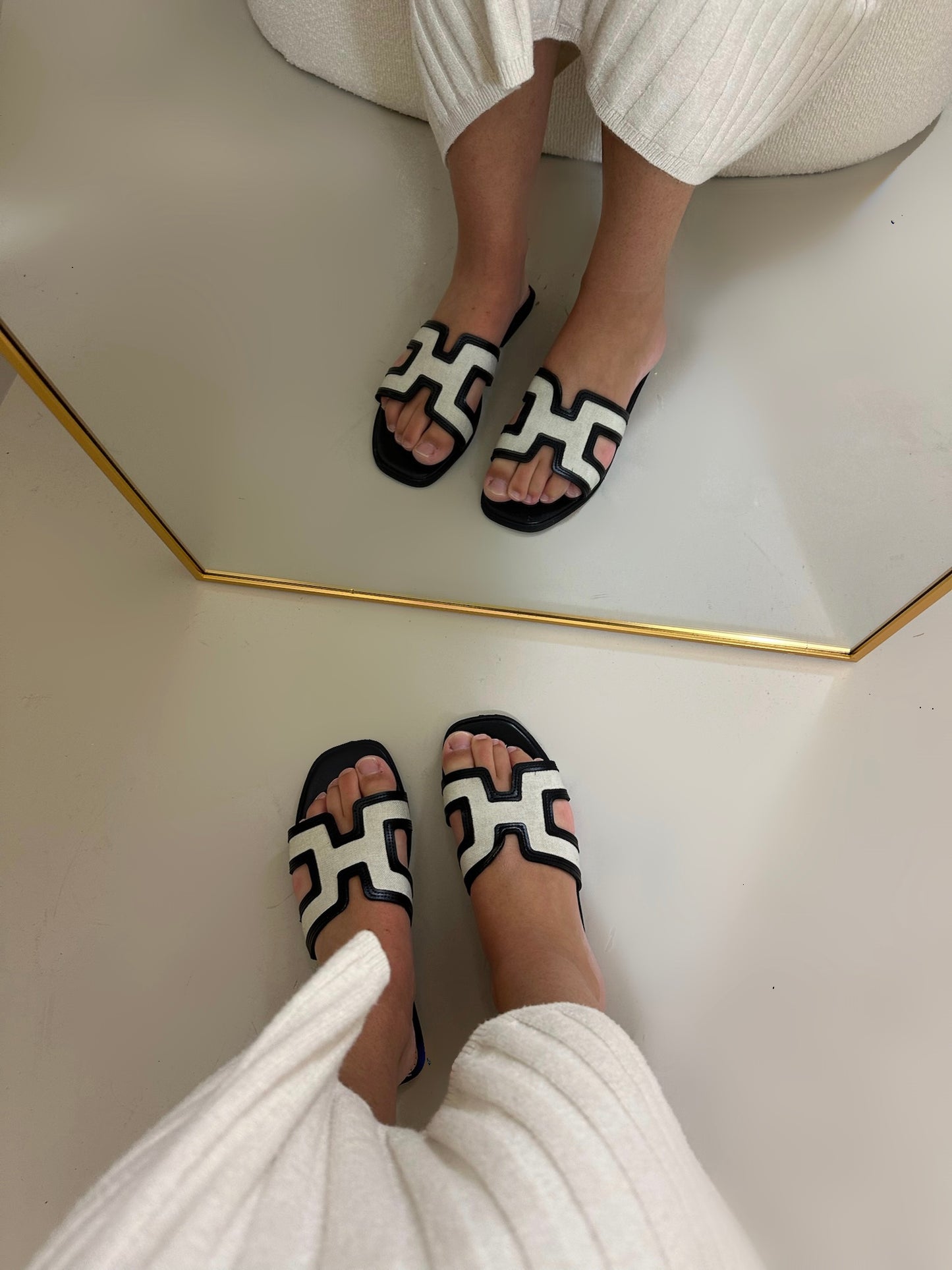Vera slipper zwart
