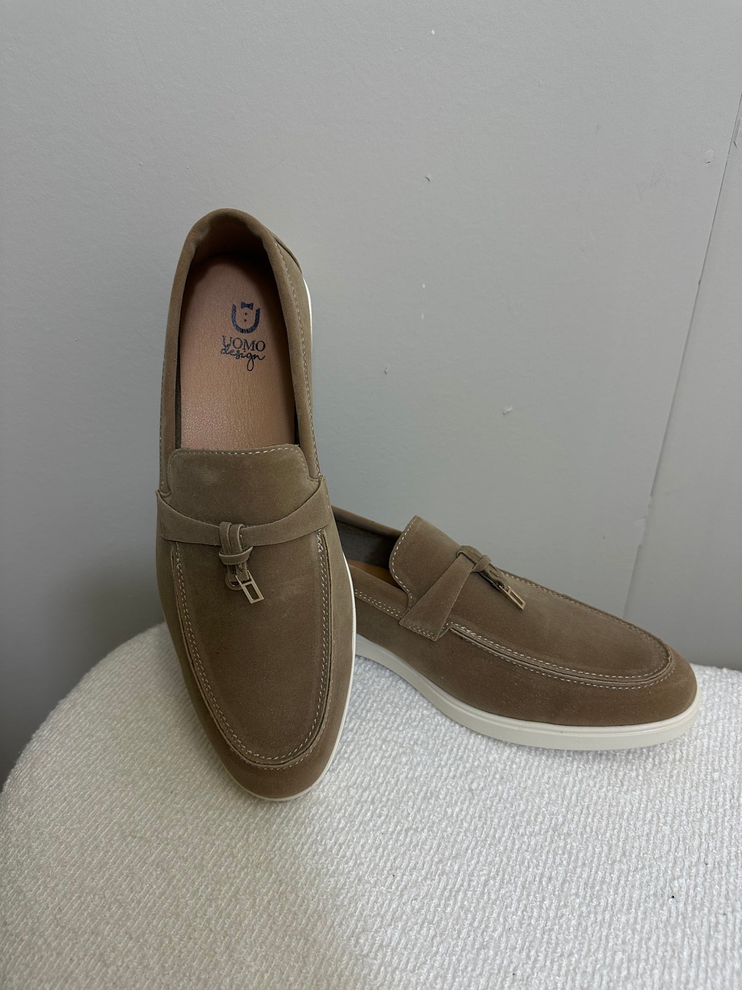 Tarik loafer taupe