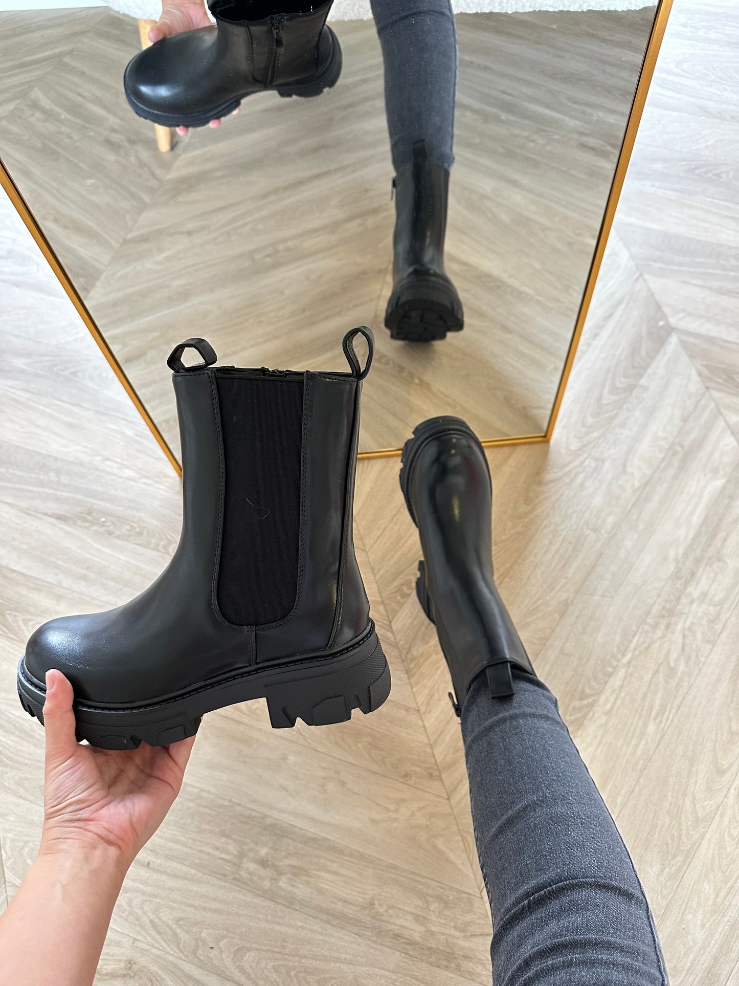 Elena boots zwart - Coilé Fashion