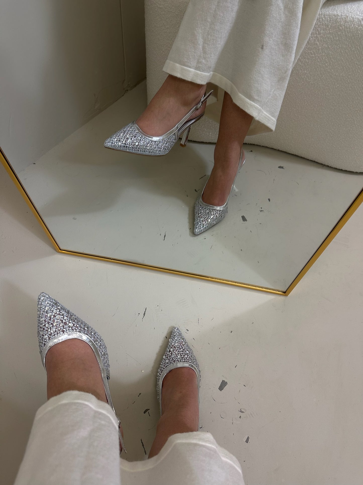 Amelia Pumps silber