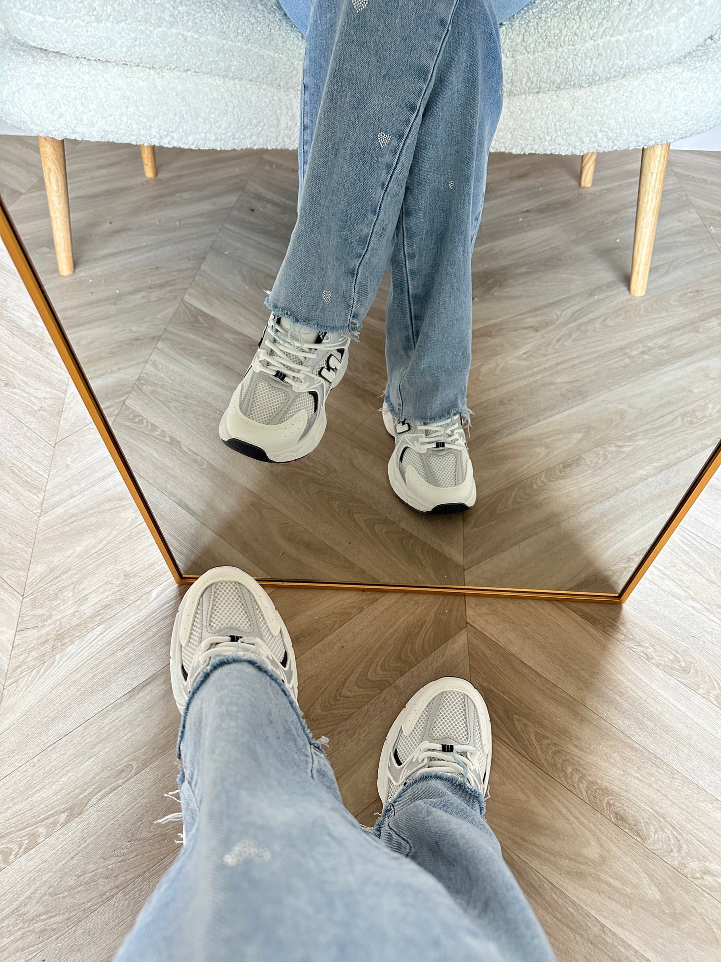 Nora sneaker wit - Coilé Fashion