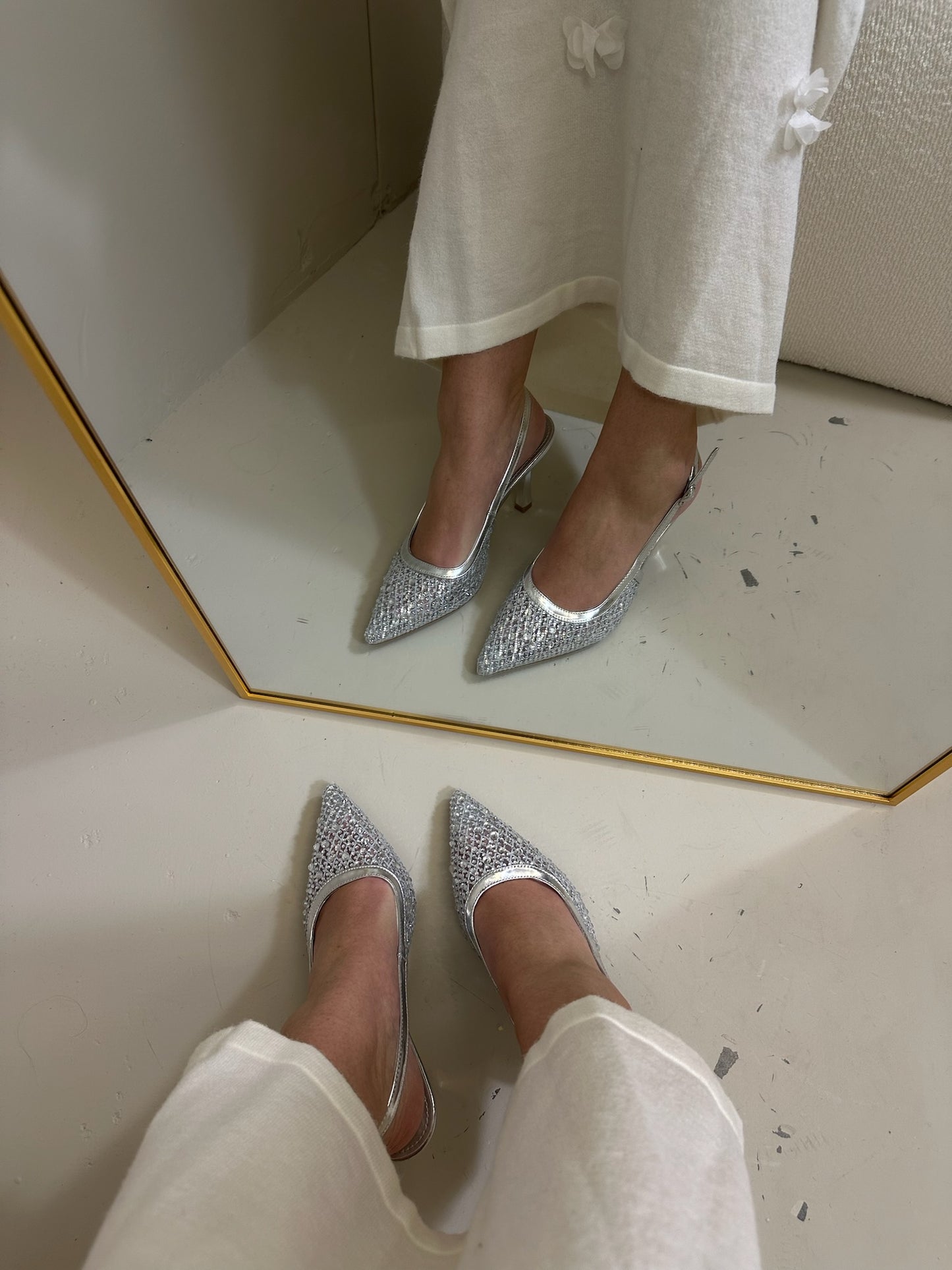 Amelia Pumps silber