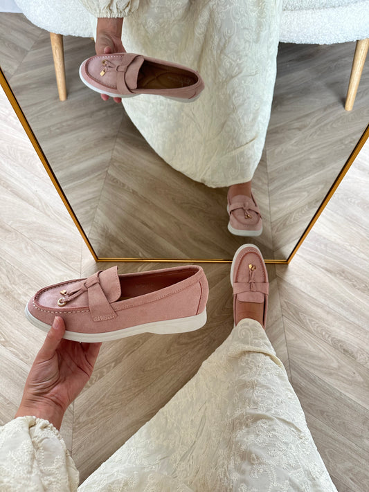 Lola loafer roze - Coilé Fashion
