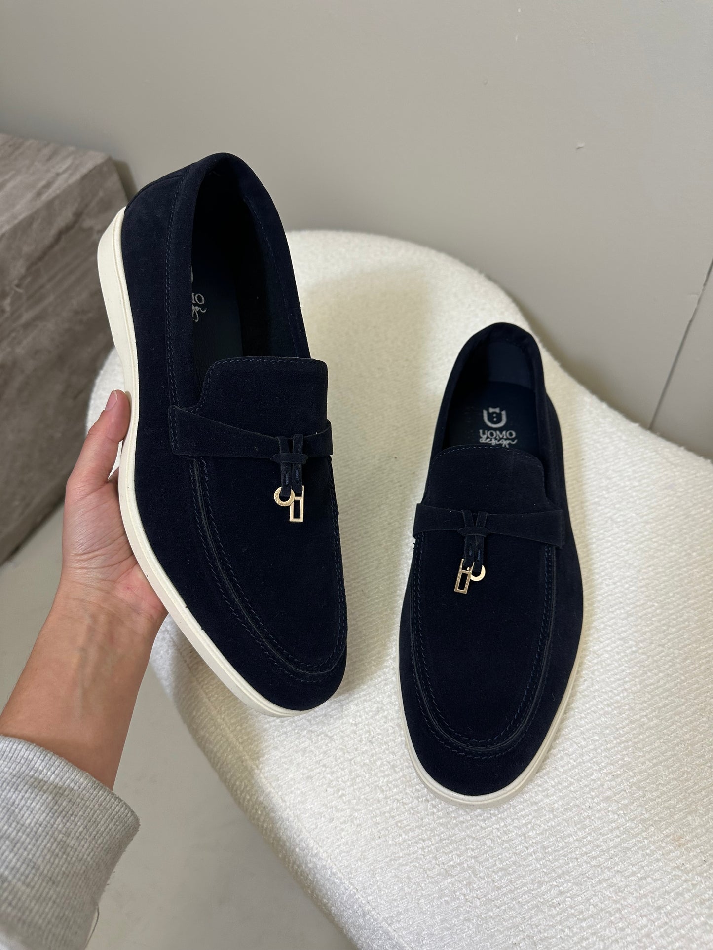 Tarik loafer blauw