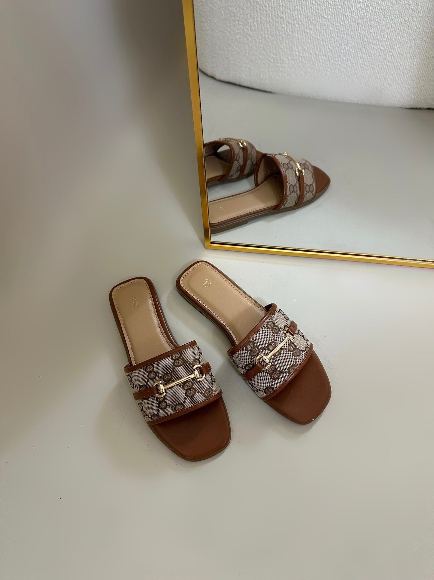 Bibi slipper bruin