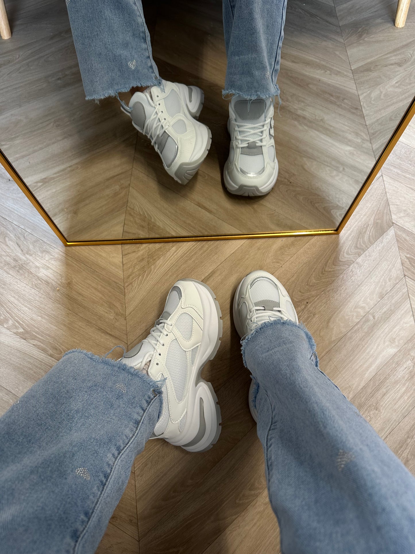 Nora sneaker wit