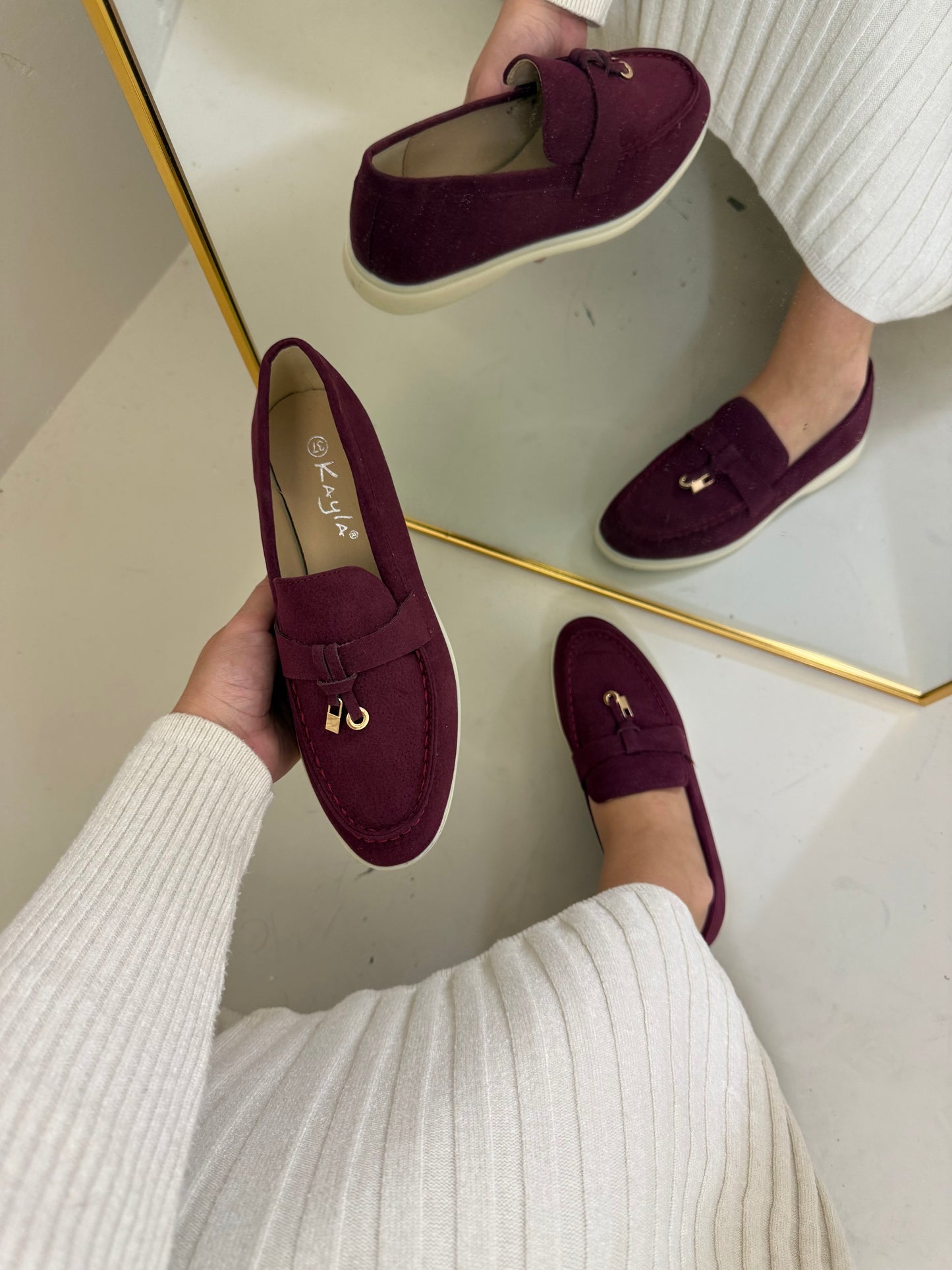 Lola loafer burgundy