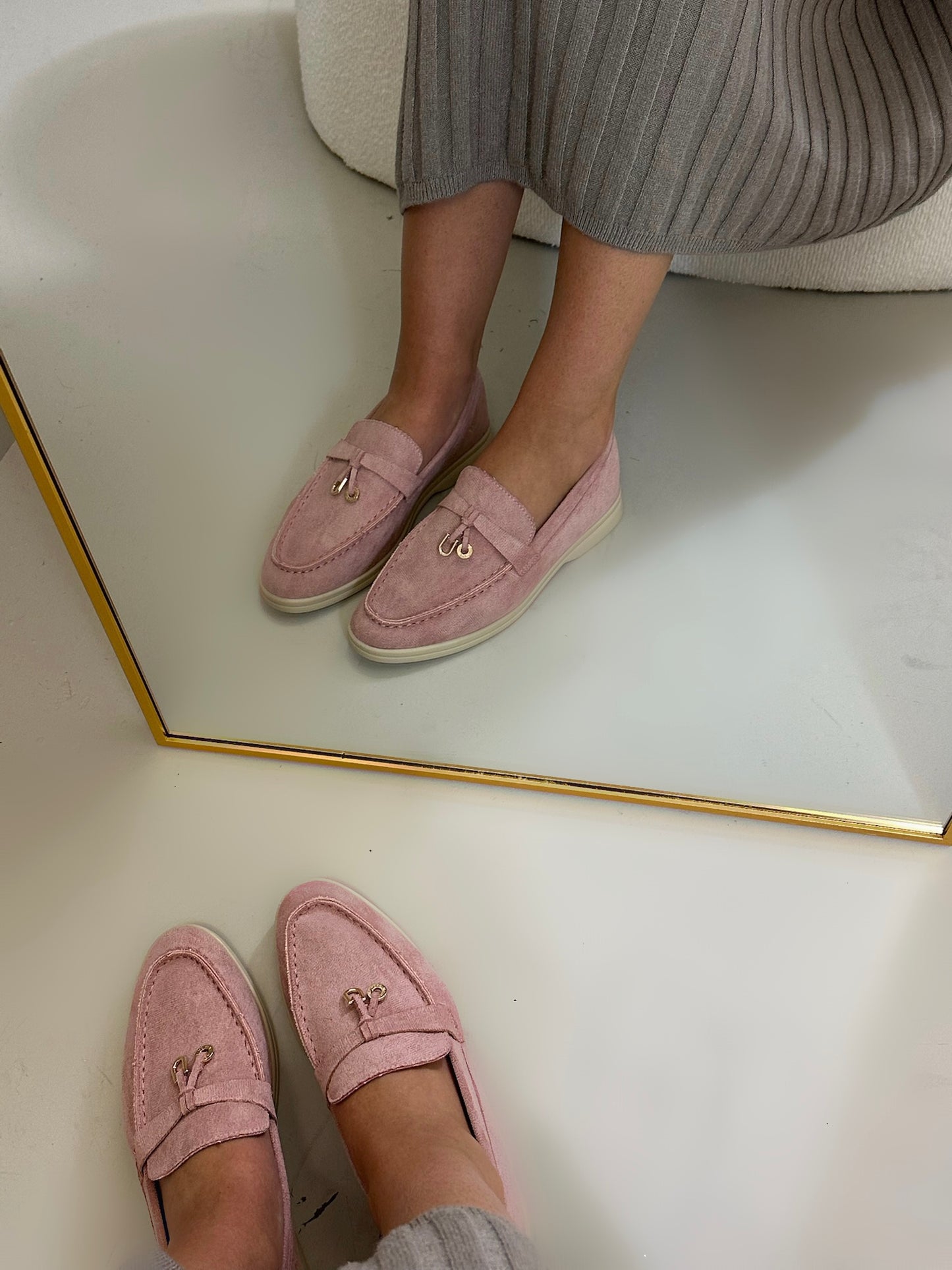 Lola loafer roze