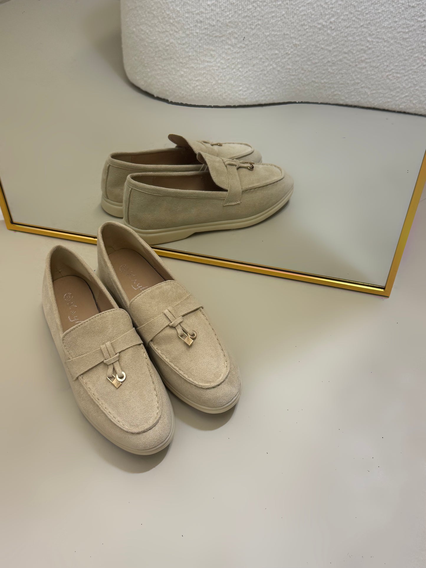 Lola loafer beige/beige