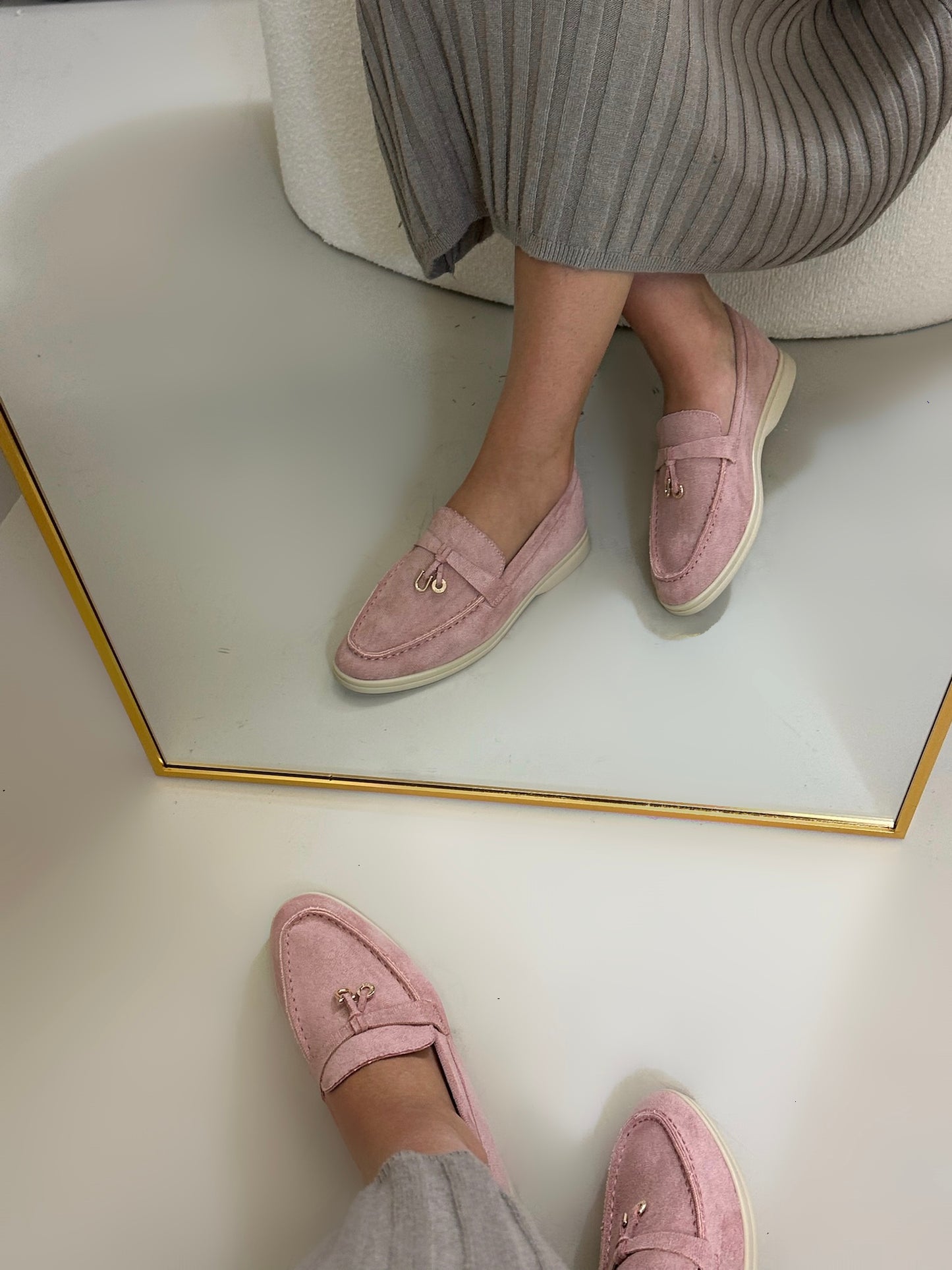 Lola loafer roze