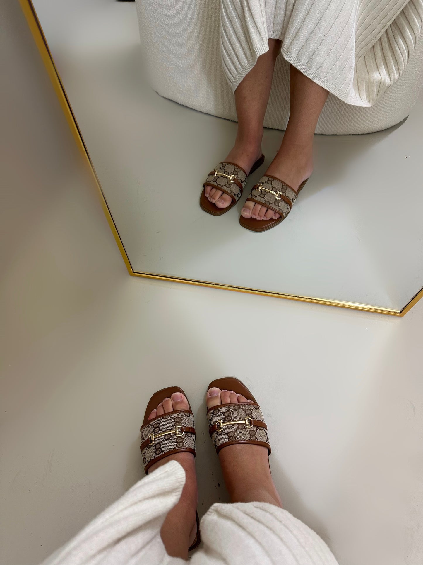 Bibi slipper bruin