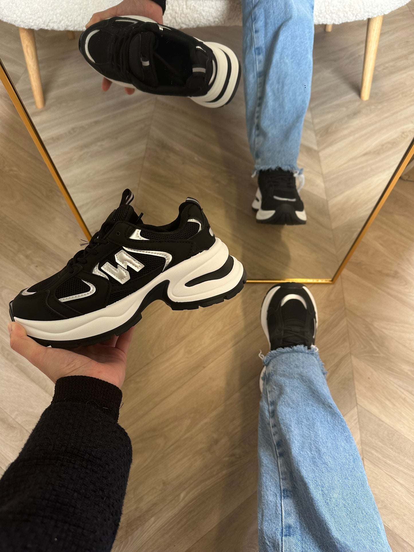 Nora sneaker zwart