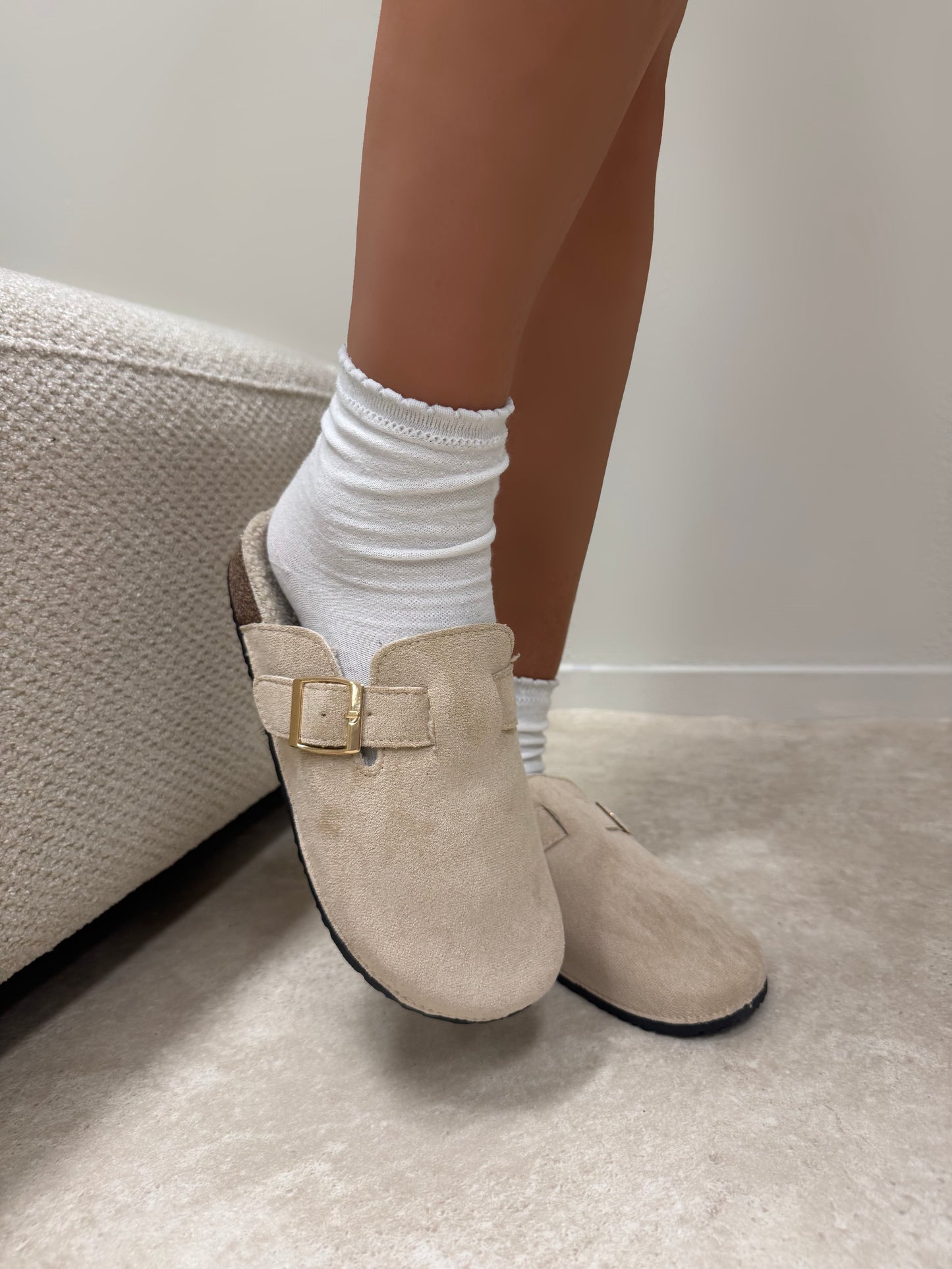 Berna clogs beige