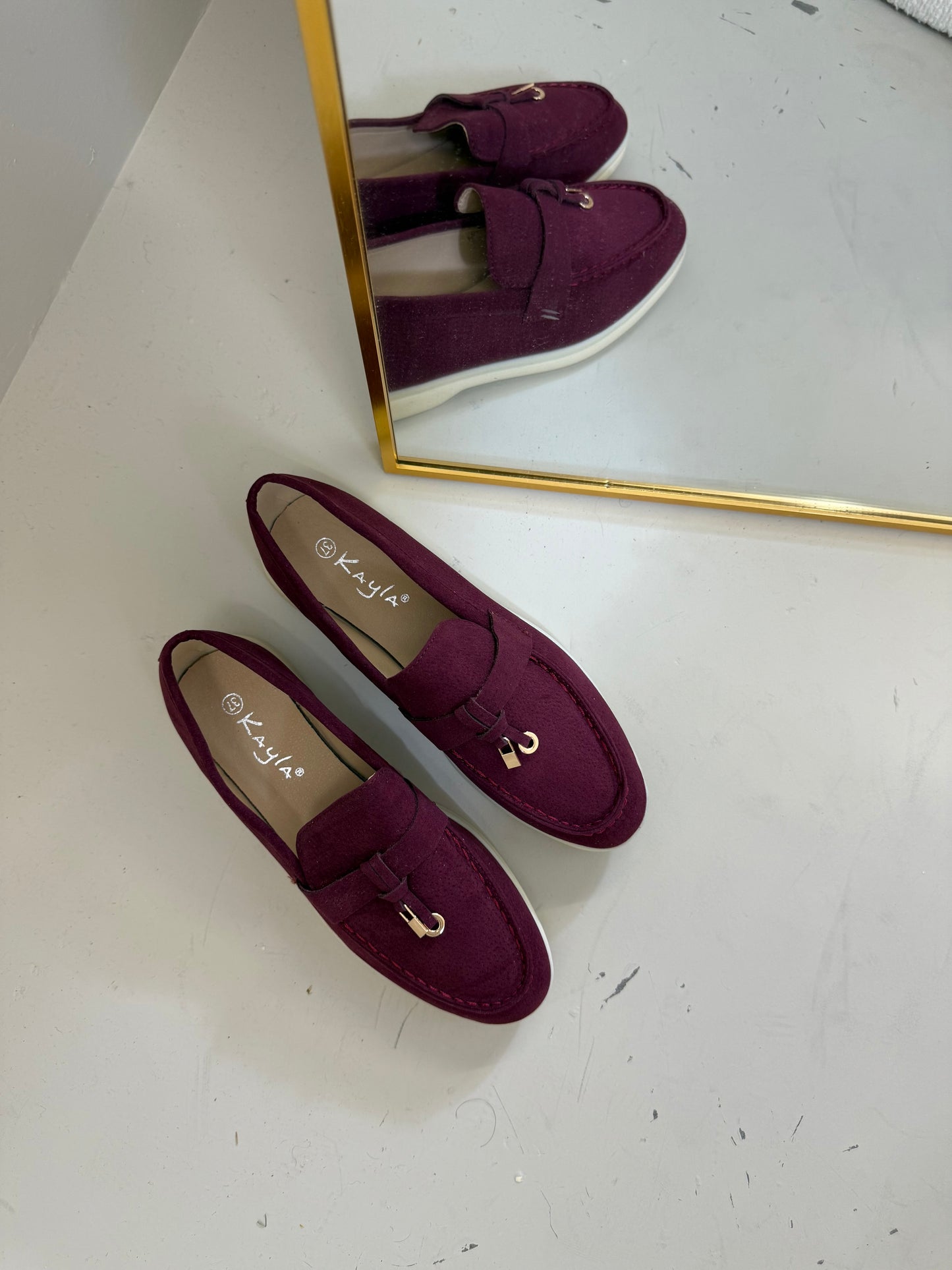 Lola loafer burgundy