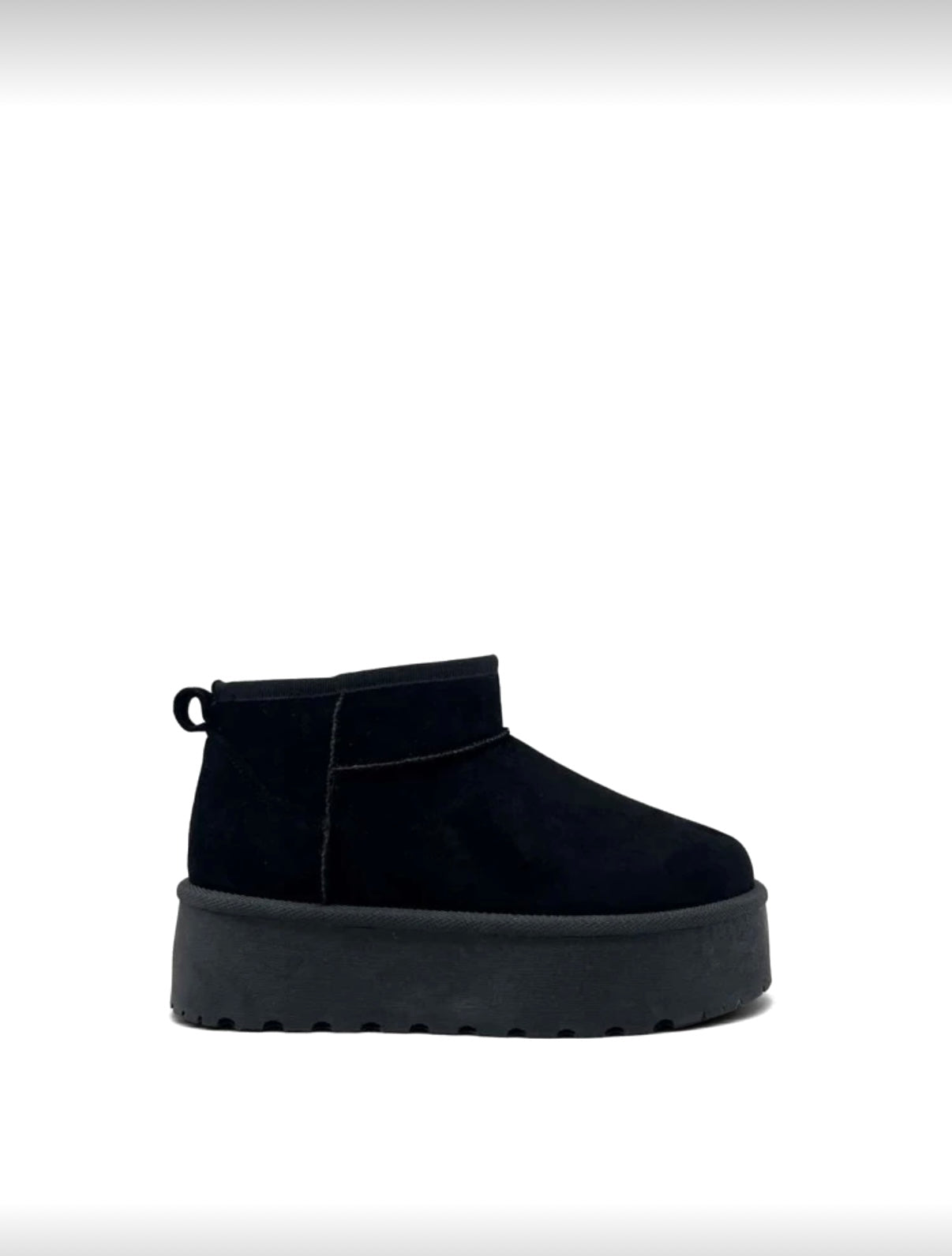 Nala platform boots zwart