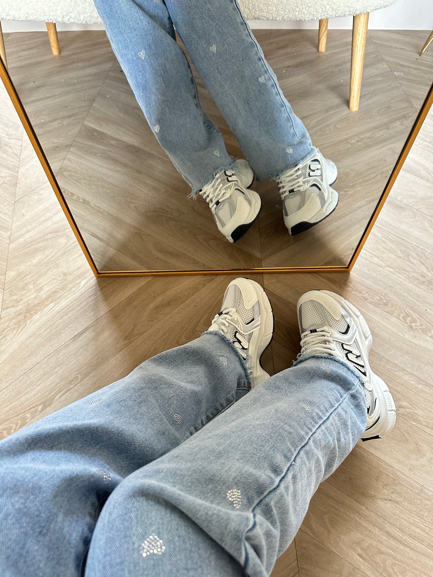 Nora sneaker wit - Coilé Fashion