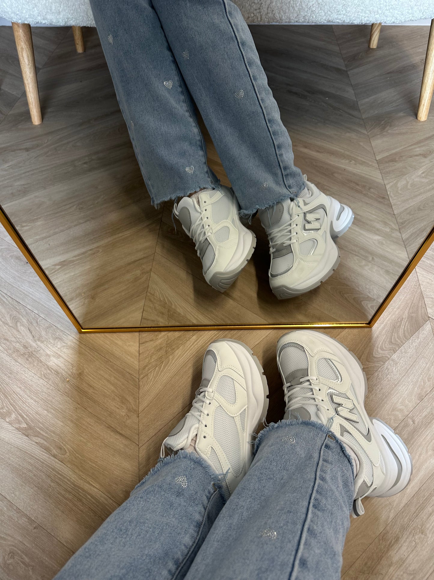 Nora sneaker wit