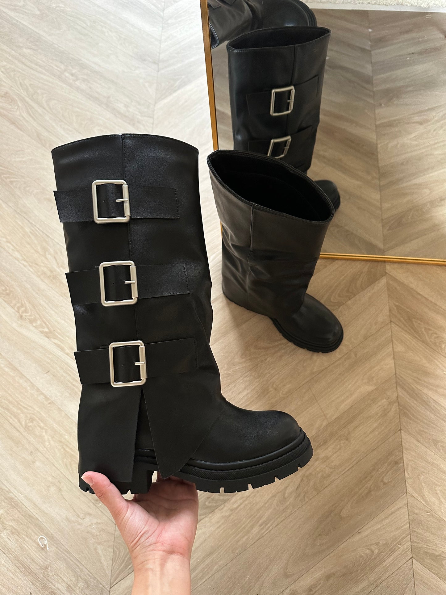 Cloe laars zwart - Coilé Fashion