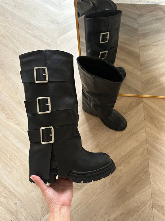 Cloe laars zwart - Coilé Fashion