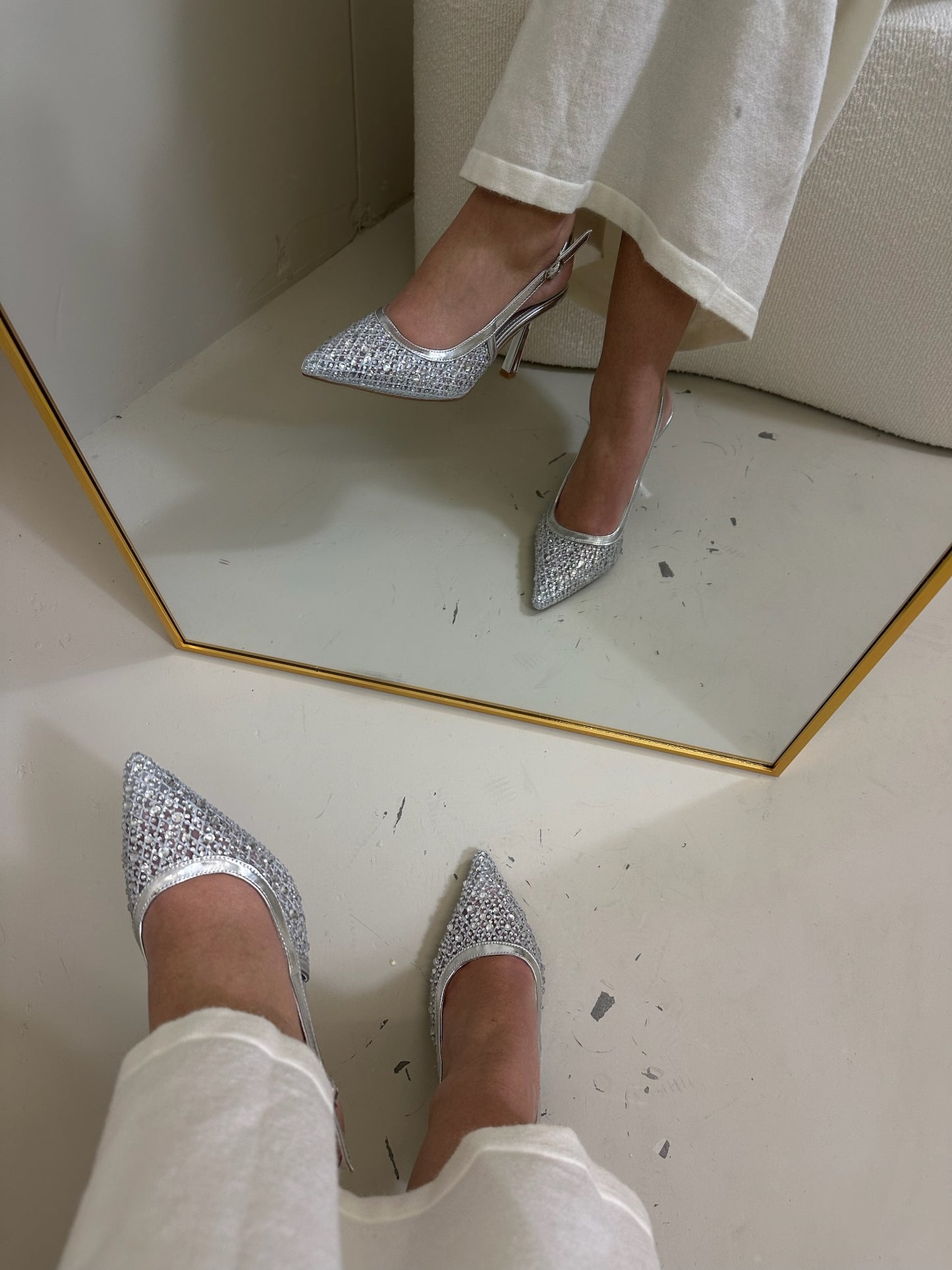 Amelia Pumps silber