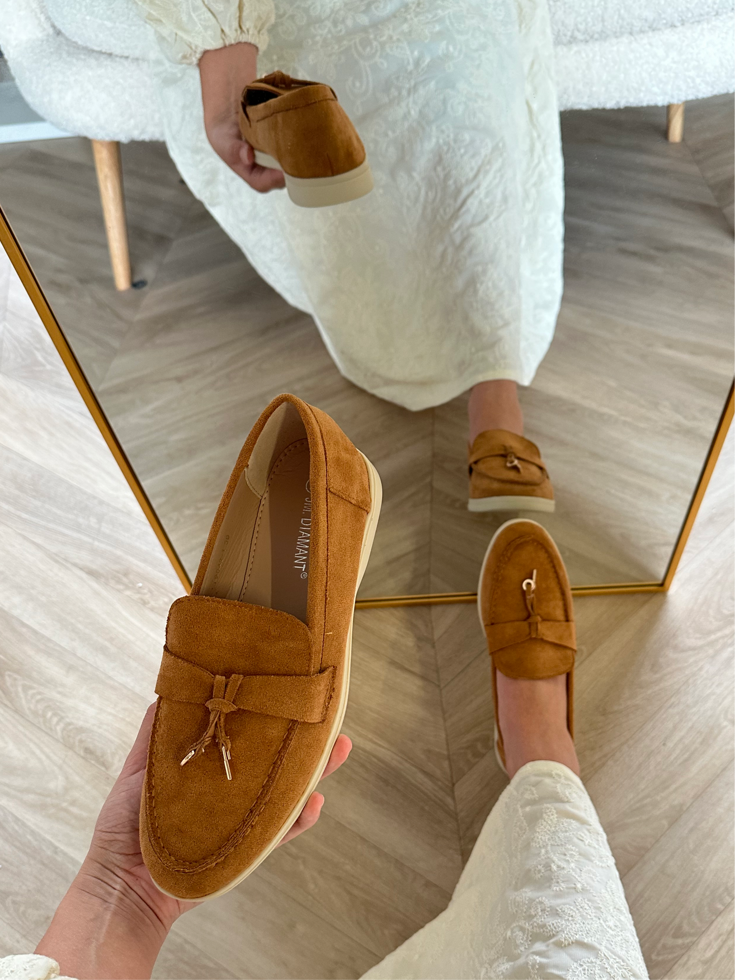 Lola loafer bruin - Coilé Fashion