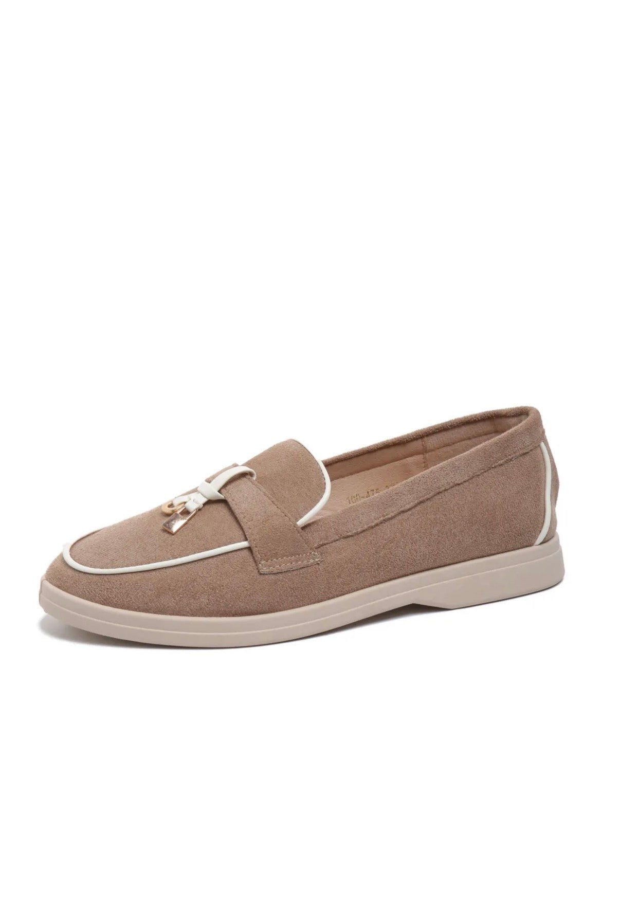 Jade loafer taupe