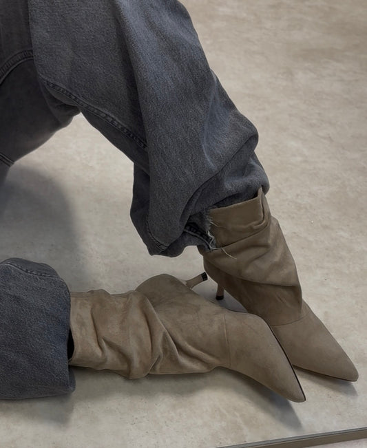 Mia boots taupe