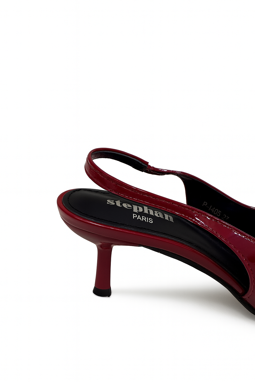 Aya heels burgundy