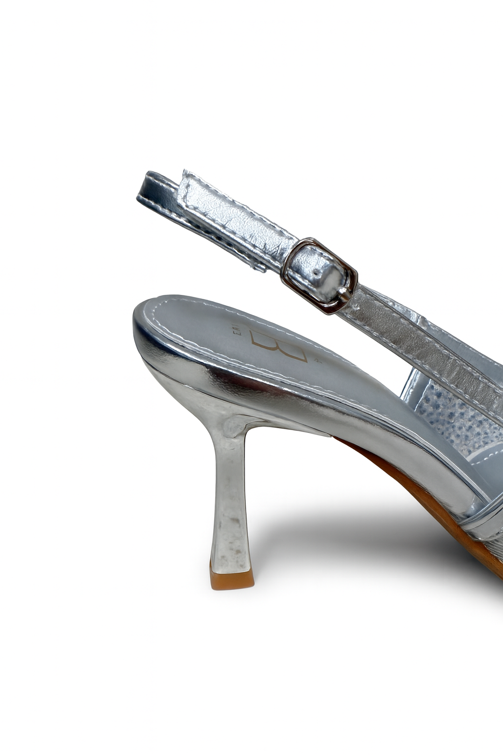 Amelia heels silver