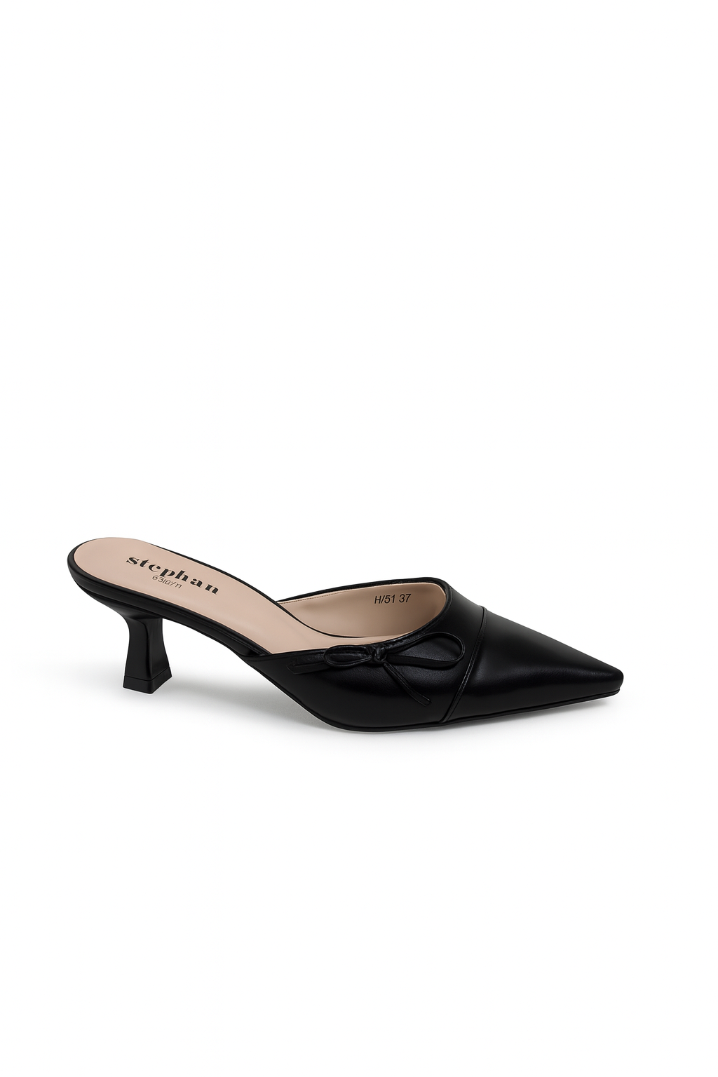 Poppy heels black