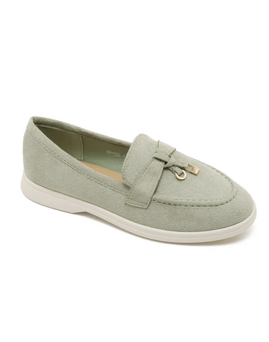 Lola loafer licht groen