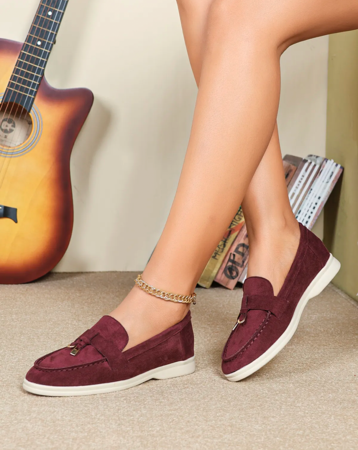 Lola loafer burgundy