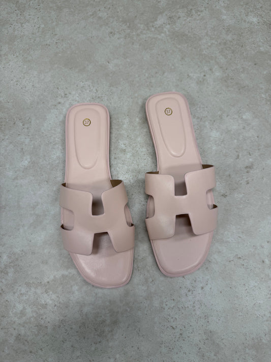 Fleur slipper roze