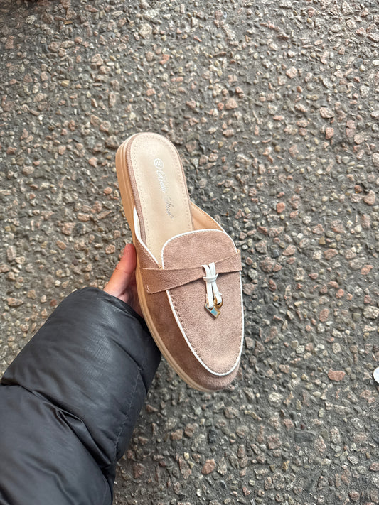 Evi loafer taupe