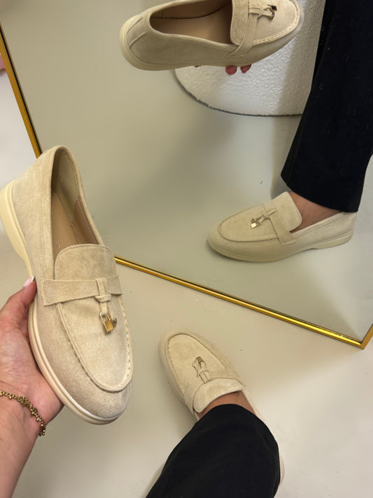Lola loafer beige/beige