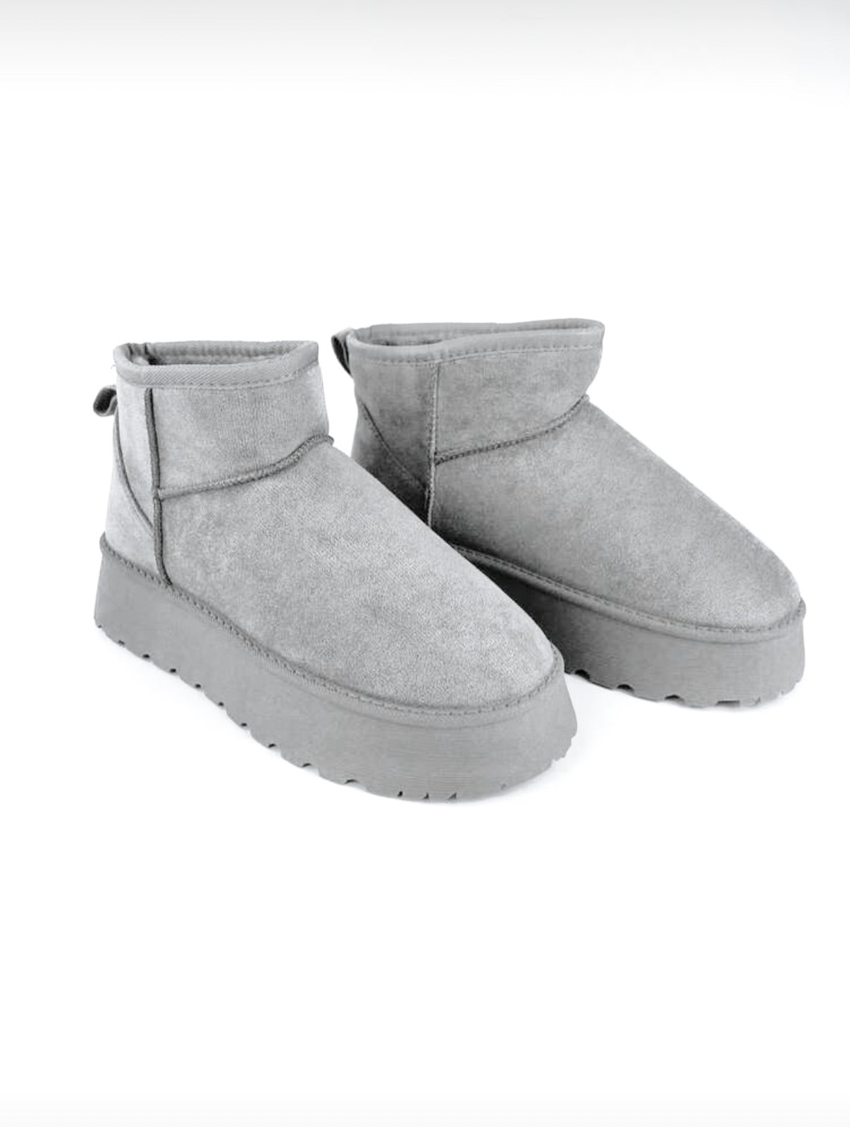 Nala platform boots grijs