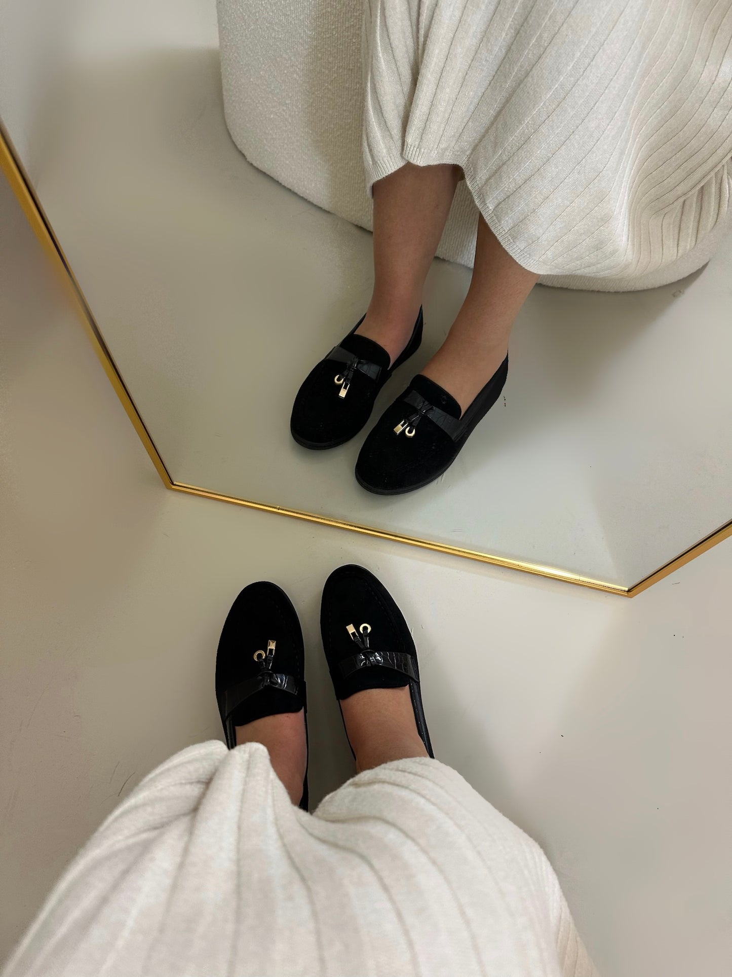 Ella loafer zwart