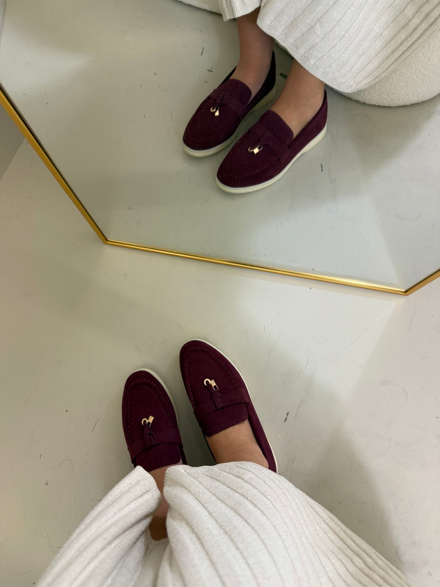 Loafer Lola burgunderrot