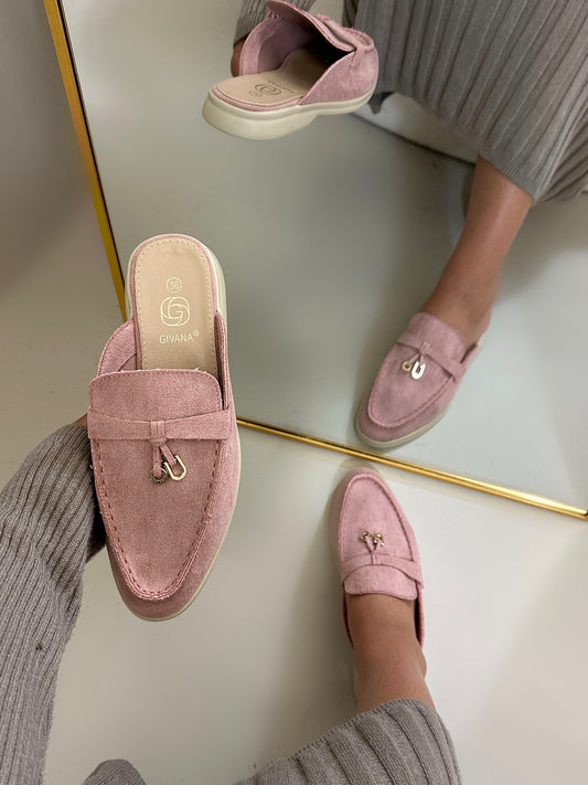 Sia loafer roze