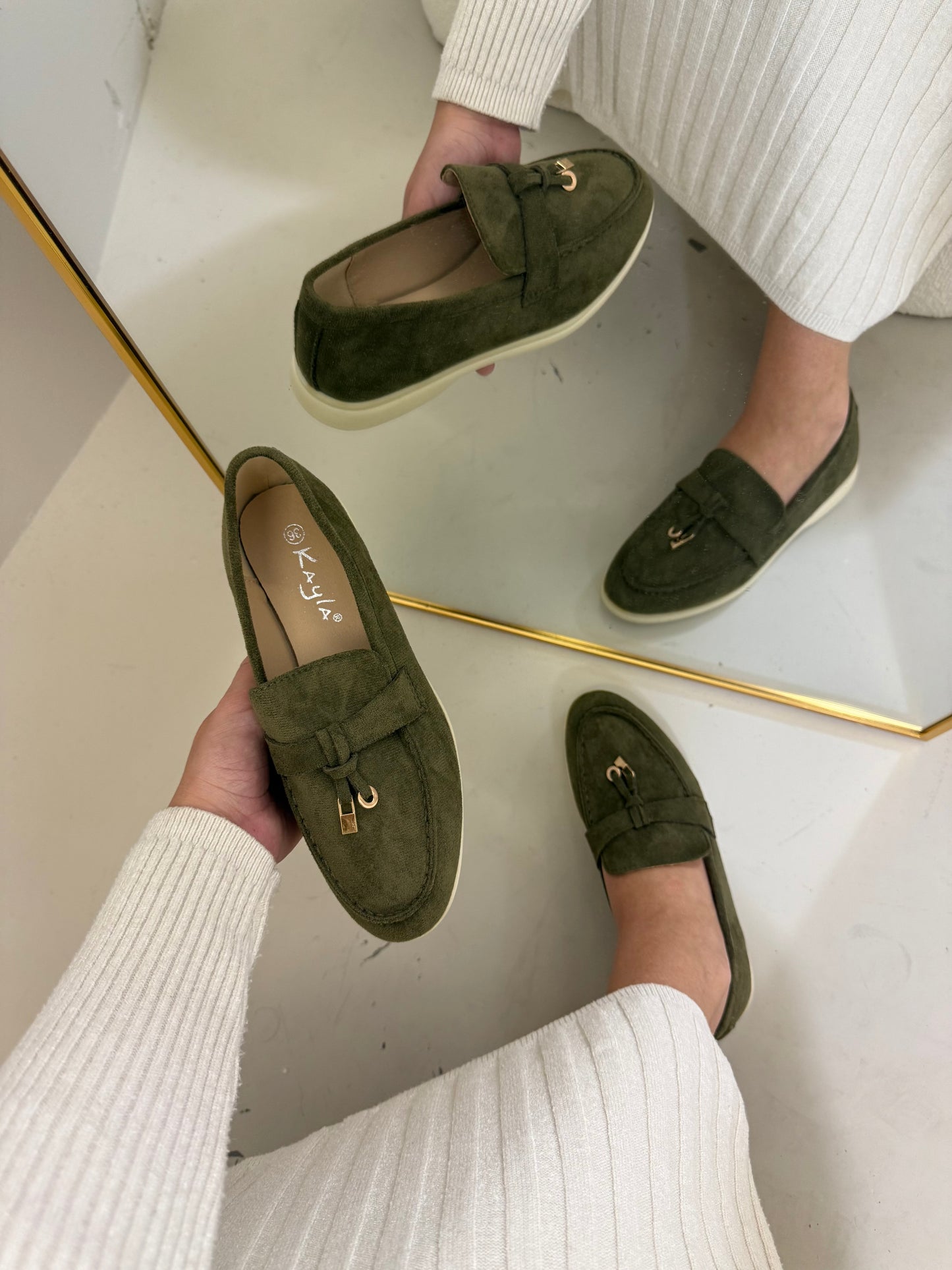 Lola loafer groen