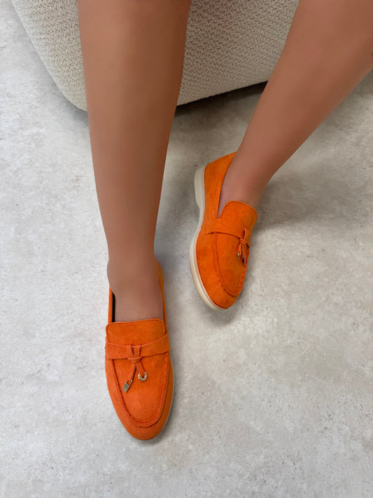 Lola loafer oranje