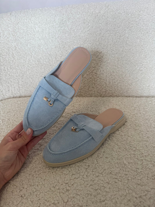 Nova loafer licht blauw