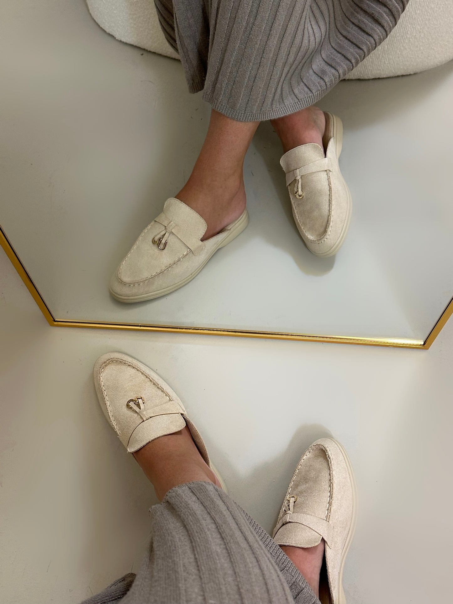 Sia loafer beige
