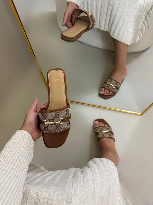 Bibi slipper bruin