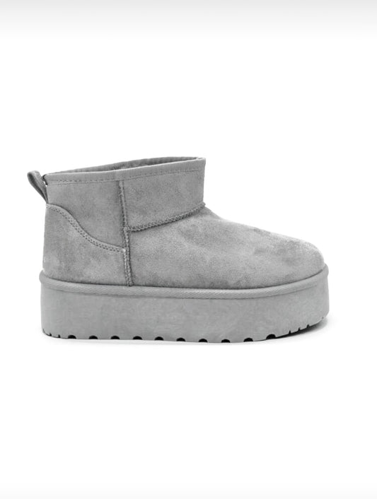Nala platform boots grijs