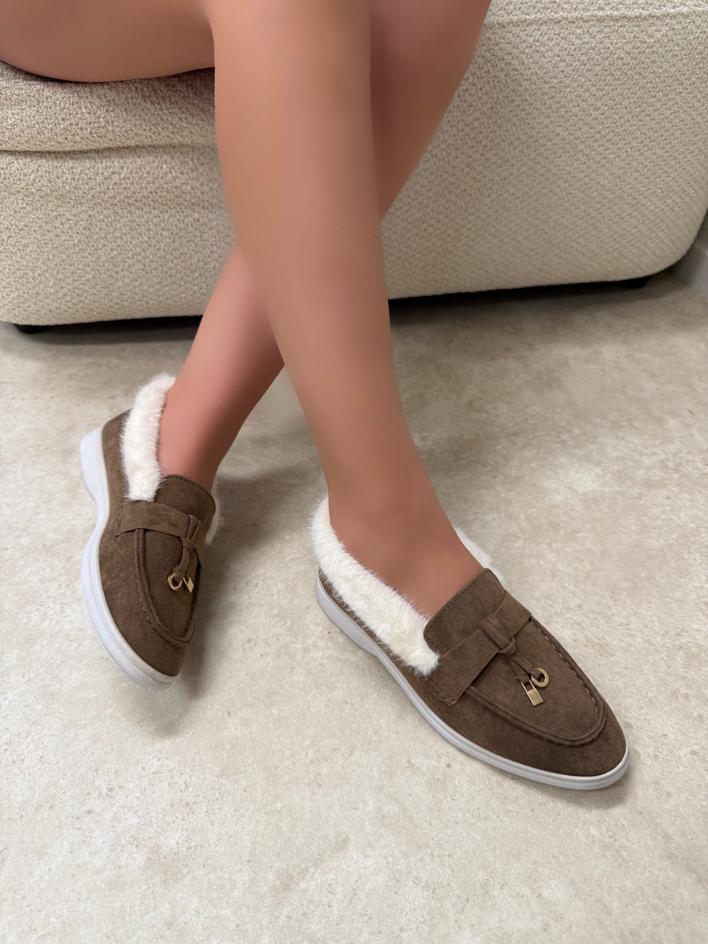 Lena loafer bruin