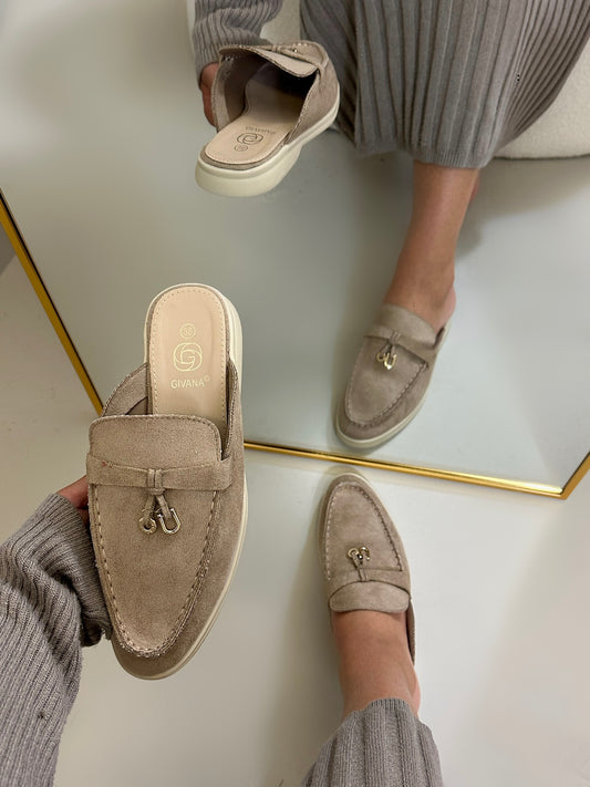 Sia loafer taupe