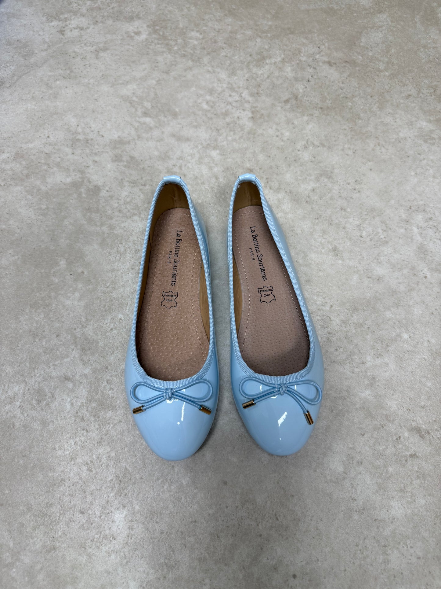 Clara ballerina licht blauw